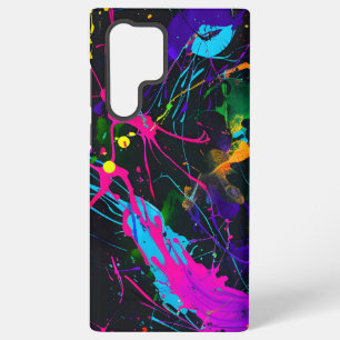 Funda Para Samsung Galaxy S22 Ultra Imagen de salpicaduras de pintura de arte abstract