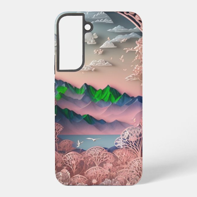 Funda Para Samsung Galaxy Impresión 3D (Reverso )
