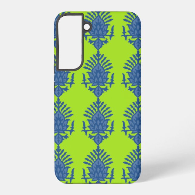 Funda Para Samsung Galaxy Impresión de bloques Boho India (Reverso )