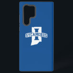 Funda Para Samsung Galaxy S22 Ultra Indiana State University Sycamores<br><div class="desc">Step up your game day swagger and show the world your undeniable school pride with this official Indiana State University branding! Whether you are a dedicated student dominating your classes, a proud alumni representing your Terre Haute roots, or a die-hard fan cheering on the Sycamores from the stands, this authentic...</div>