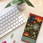 Funda Para Samsung Galaxy S21 Ultra Inespiritualidad de la libélula floral colorida mo<br><div class="desc">Este alegre y colorido estuche de celulares Inespirivity será la adición perfecta a tu teléfono. Las divertidas flores de color y libélulas son perfectas para cualquier edad. Agregue un nombre para personalizar este funda colorido. Se agregaron muchos nuevos estuches de teléfono en mi tienda Zazzle. ¿Necesita este diseño en una...</div>