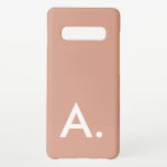Funda Para Samsung Galaxy S10  Inicio de Personalizado rosa simple Minimalista de<br><div class="desc">Funda Samsung Galaxy S10  de un simple Personalizado rosa Minimalista Rubor</div>