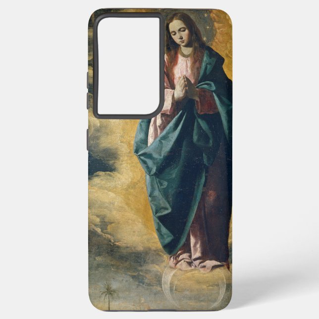 Funda Para Samsung Galaxy Inmaculada concepción de Zurbarán (Reverso )