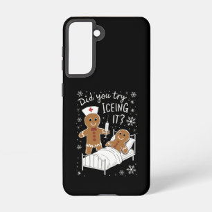 Funda Para Samsung Galaxy S21 ¿Intentó Ichar La Cocina De Navidades De Enfermera