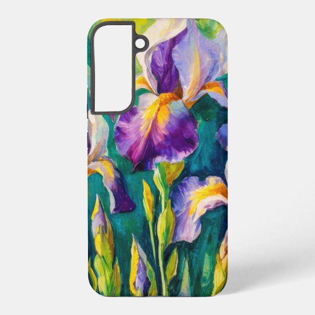 Funda Para Samsung Galaxy Iris Painting (Reverso )