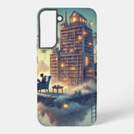 Funda Para Samsung Galaxy S22+ isla biblioteca