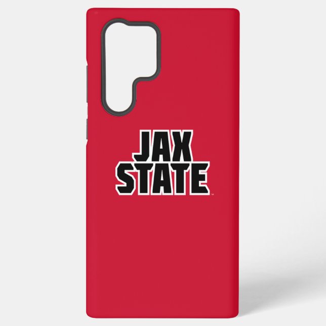 Funda Para Samsung Galaxy Jacksonville State University JAX STATE Bold Texto (Reverso )
