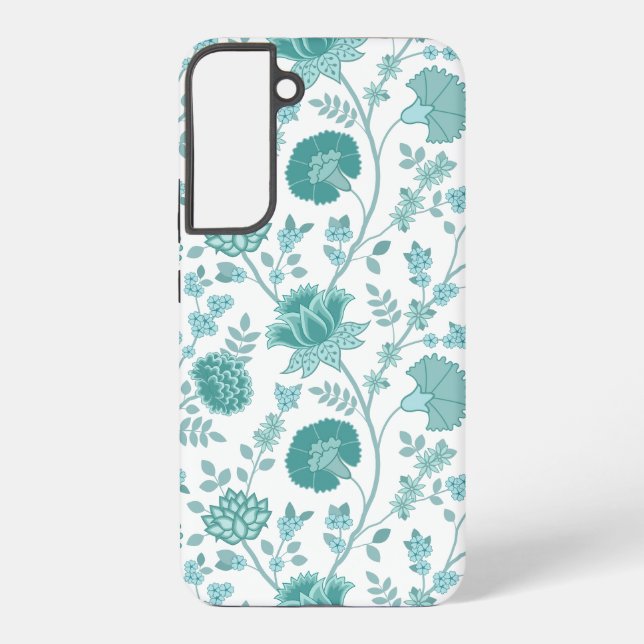 Funda Para Samsung Galaxy Jacobean Floral Big Pattern en blanco (Reverso )