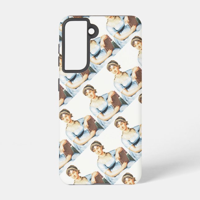 Funda Para Samsung Galaxy Jane Austen (Reverso )