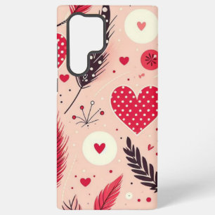 Funda Para Samsung Galaxy S22 Ultra Jardín de Amor Caprichoso de San Valentín