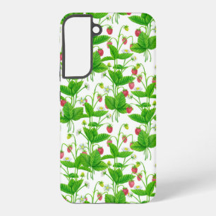 Funda Para Samsung Galaxy S22+ Jardín de fresa