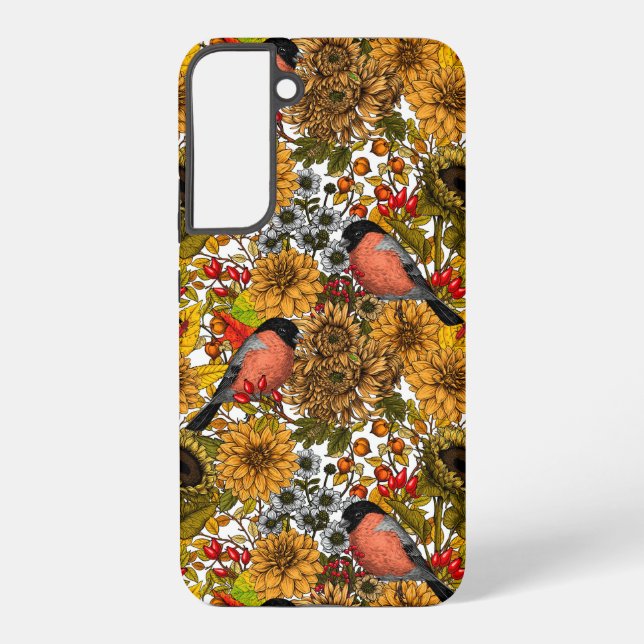 Funda Para Samsung Galaxy Jardín de otoño 1 (Reverso )