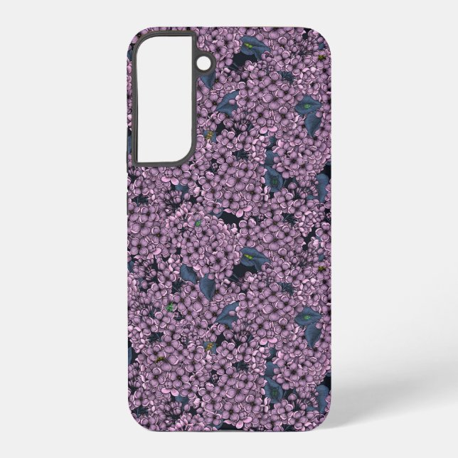 Funda Para Samsung Galaxy Jardín Violet Lilac (Reverso )