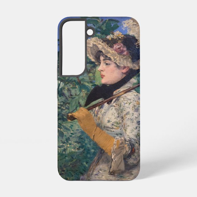 Funda Para Samsung Galaxy Jeanne (Primavera) De Édouard Manet (Reverso )