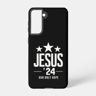 Funda Para Samsung Galaxy S21 Jesucristo 2024 Presidente USA Elección Política