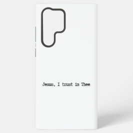 Funda Para Samsung Galaxy S22 Ultra Jesus I Trust In You Minimalist Samsung Case