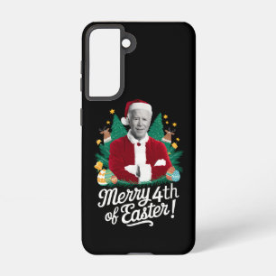Funda Para Samsung Galaxy S21 Joe Biden Navidad Santa Feliz 4 Pascua de Resurrec