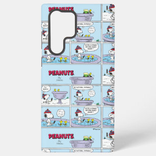 Funda Para Samsung Galaxy S22 Ultra Juego de hockey Snoopy & Friends