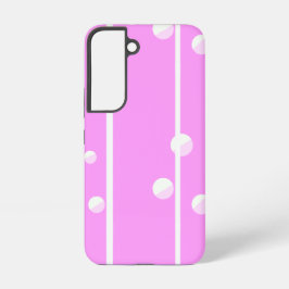 Funda Para Samsung Galaxy S22 Juicy stripes and polka dots　ストライプスマートフォンケース