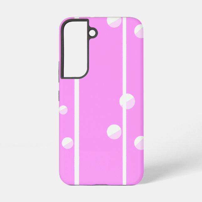 Funda Para Samsung Galaxy Juicy stripes and polka dots　ストライプスマートフォンケース (Reverso )