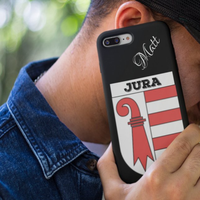 Funda Para Samsung Galaxy Jura, Escudo de Armas de Suiza | Nombre manuscrito (Subido por el creador)