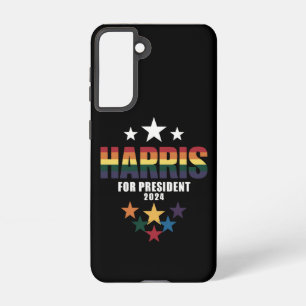 Funda Para Samsung Galaxy S21 Kamala Harris Arcoíris Orgullo Gay LGBT Elección 2