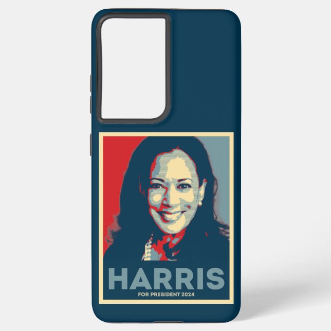 Funda Para Samsung Galaxy Kamala Harris Por El Presidente 2024 (Reverso )