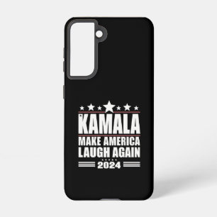 Funda Para Samsung Galaxy S21 Kamala Hizo Reír A Estados Unidos De Nuevo Bandera
