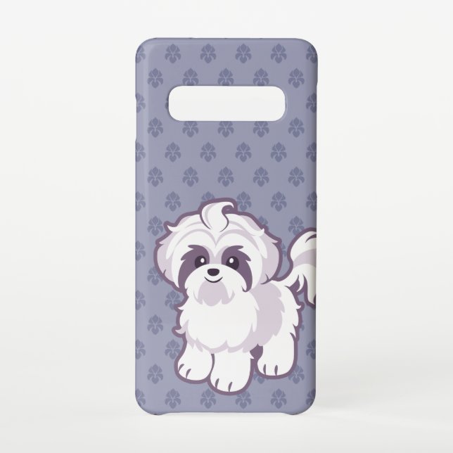 Funda Para Samsung Galaxy Kawaii Shih Tzu (Reverso)