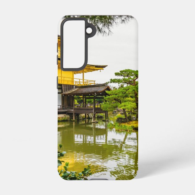 Funda Para Samsung Galaxy Kinkaku-ji, el pabellón dorado, Kioto (Reverso )