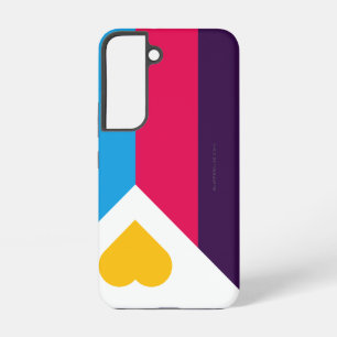 Funda Para Samsung Galaxy S22 La bandera de orgullo de poliamor tricolor de Slip