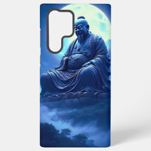Funda Para Samsung Galaxy S22 Ultra La bendición de la Luna sobre la estatua celestial