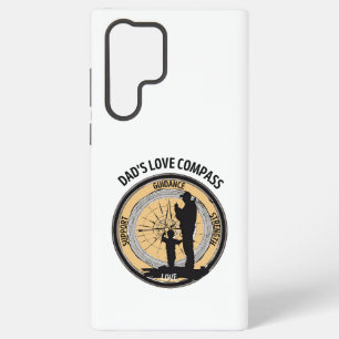 Funda Para Samsung Galaxy S22 Ultra La brújula de amor de papá