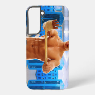 Funda Para Samsung Galaxy S22+ La camisa sin musculoso hombre abs pecho sho de Sl
