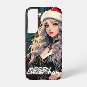 Funda Para Samsung Galaxy S22 La hermana más caliente de Santa - Feliz Navidad 0