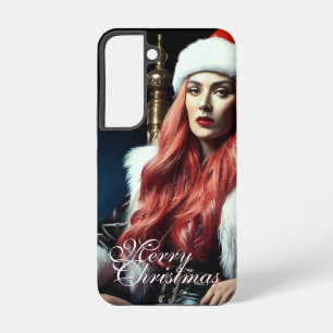 Funda Para Samsung Galaxy S22 La hermana más caliente de Santa - Merry Xmas 0312