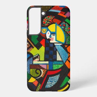 Funda Para Samsung Galaxy S22+ La 'Hija en una mecedora' de Henry Lyman Saÿen