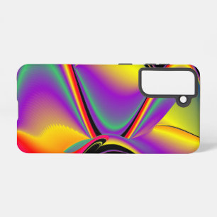 Funda Para Samsung Galaxy S21 La magia de los colores abstracta el arte pluviomé