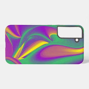 Funda Para Samsung Galaxy S22+ La magia de los colores abstracta el arte pluviomé