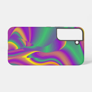 Funda Para Samsung Galaxy S22 La magia de los colores abstracta el arte pluviomé