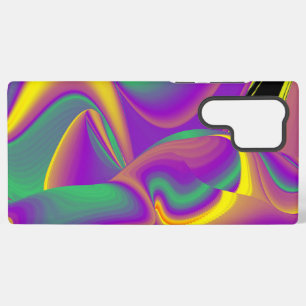 Funda Para Samsung Galaxy S22 Ultra La magia de los colores abstracta el arte pluviomé