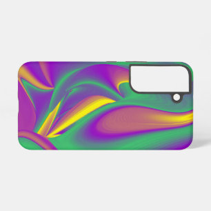 Funda Para Samsung Galaxy S22 La magia de los colores abstracta el arte pluviomé