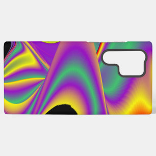 Funda Para Samsung Galaxy S22 Ultra La Magia de los Colores Abstracto 3D Rainbowart