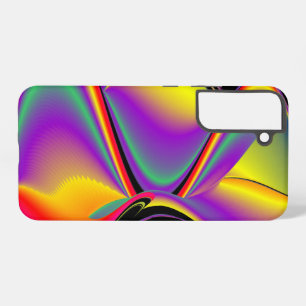 Funda Para Samsung Galaxy S22+ La Magia de los Colores Abstracto 3D Rainbowart