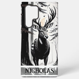 Funda Para Samsung Galaxy S22 Ultra La majestad silenciosa en los bosques