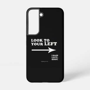 Funda Para Samsung Galaxy S22 La mirada de SlipperyJoe hacia su izquierda gruesa