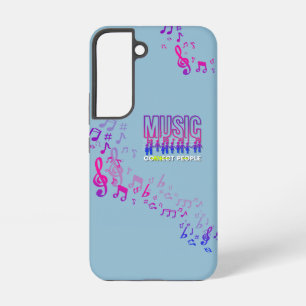Funda Para Samsung Galaxy S22 La música une a las personas  