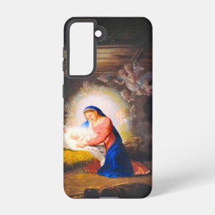 Funda Para Samsung Galaxy S21 La Natividad de Cristo