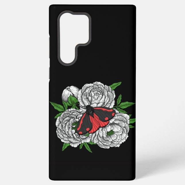 Funda Para Samsung Galaxy La polilla del cinabrio (Reverso )