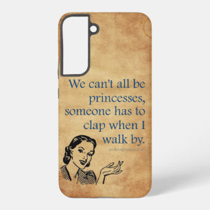 Funda Para Samsung Galaxy S22+ La princesa de SlipperyJoe aplaude caminar diverti